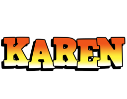 Karen sunset logo