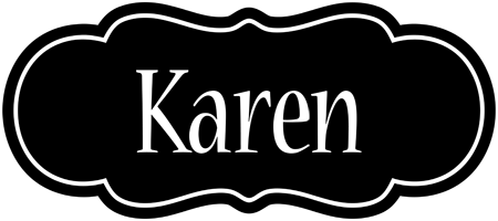 Karen welcome logo