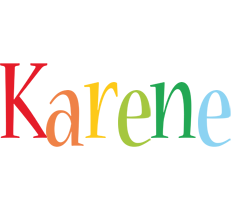 Karene birthday logo