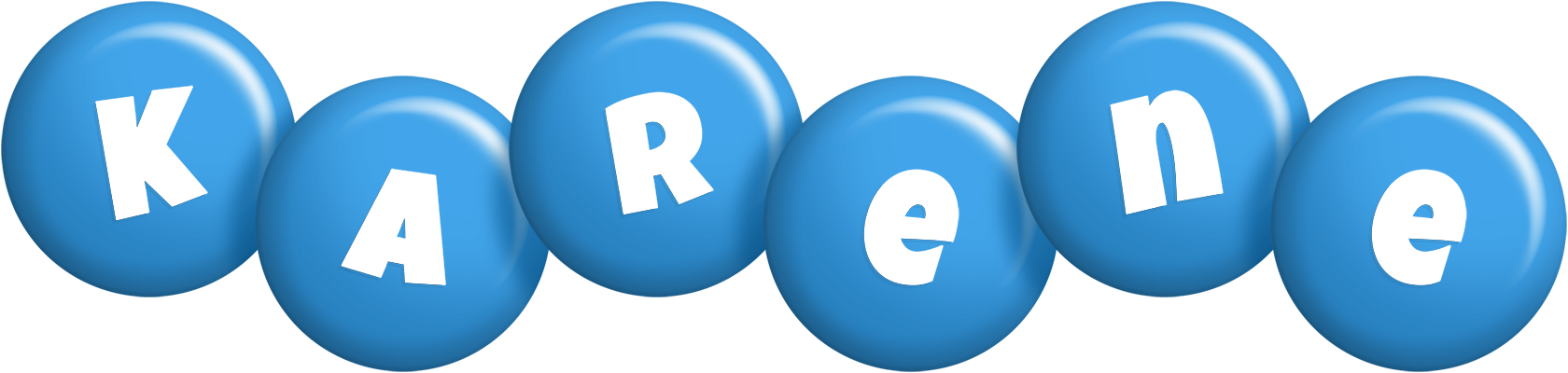 Karene candy-blue logo