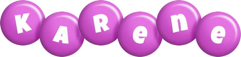 Karene candy-purple logo