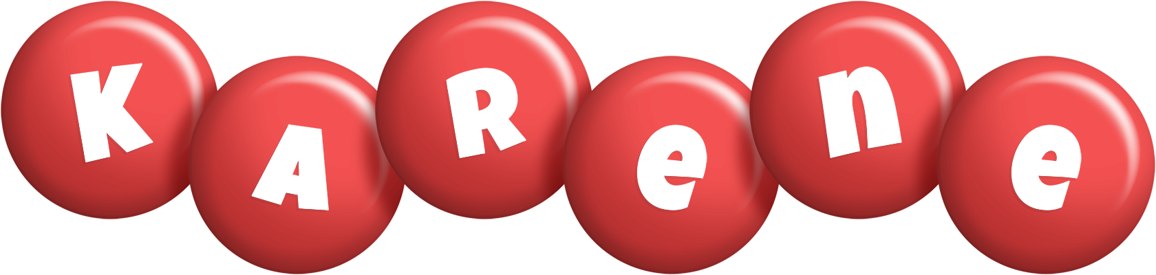 Karene candy-red logo