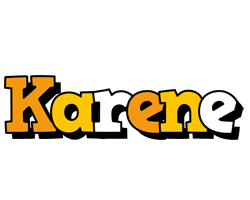 Karene cartoon logo