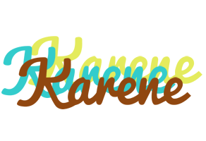 Karene cupcake logo