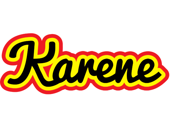 Karene flaming logo