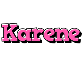 Karene girlish logo