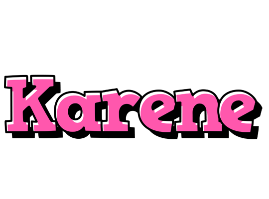 Karene girlish logo