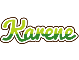 Karene golfing logo