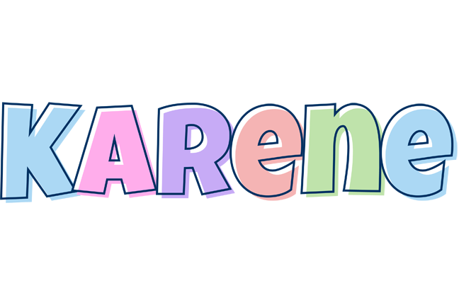 Karene pastel logo