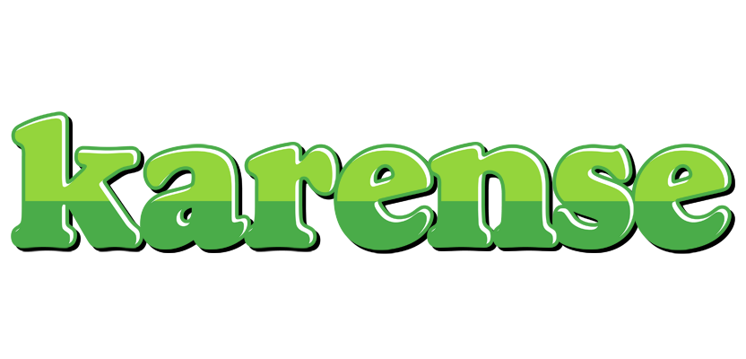 Karense apple logo