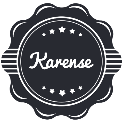 Karense badge logo