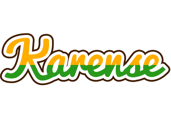 Karense banana logo