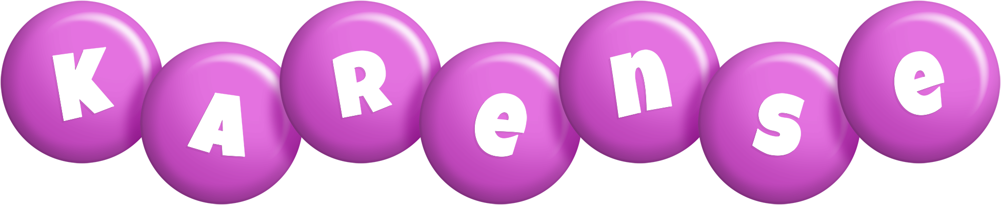 Karense candy-purple logo