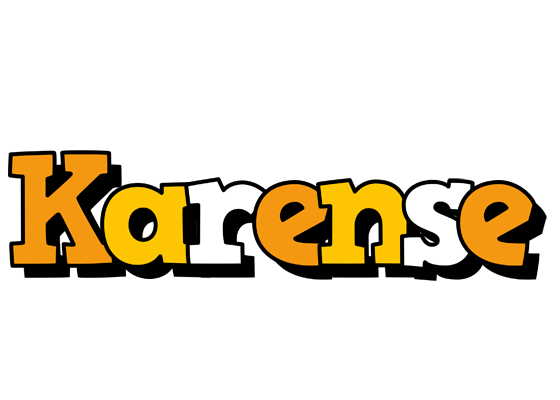 Karense cartoon logo