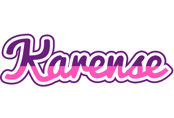 Karense cheerful logo