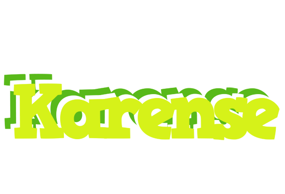 Karense citrus logo