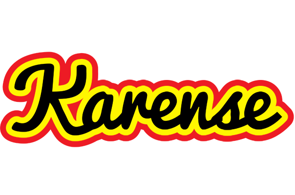 Karense flaming logo