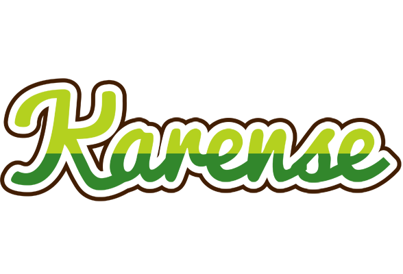 Karense golfing logo