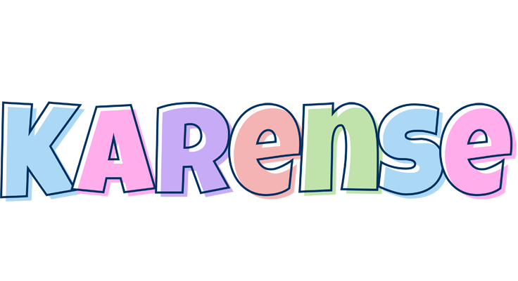 Karense pastel logo