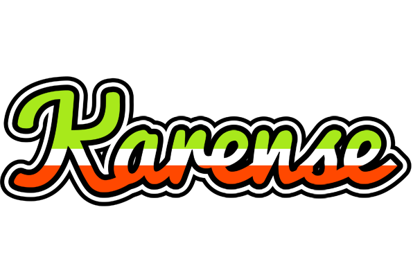 Karense superfun logo
