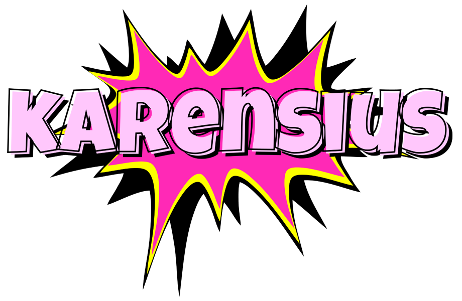 Karensius badabing logo