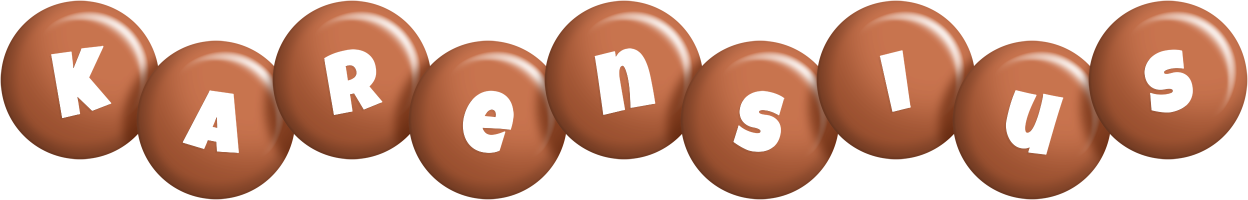 Karensius candy-brown logo