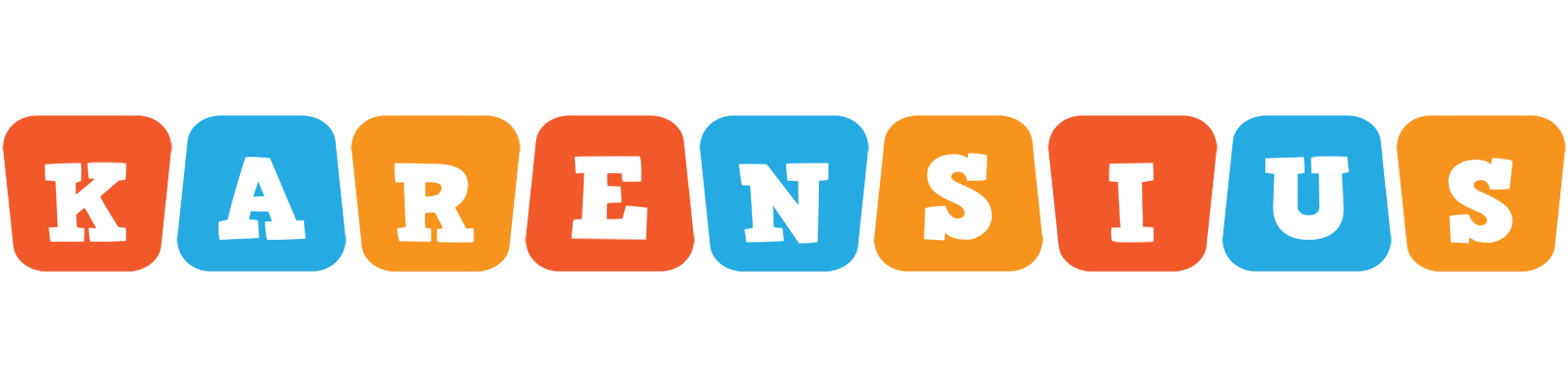 Karensius comics logo