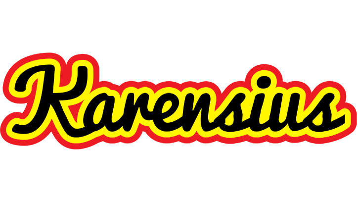 Karensius flaming logo