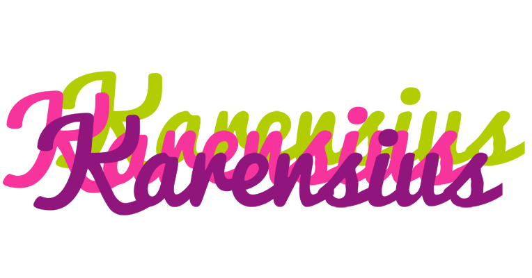 Karensius flowers logo