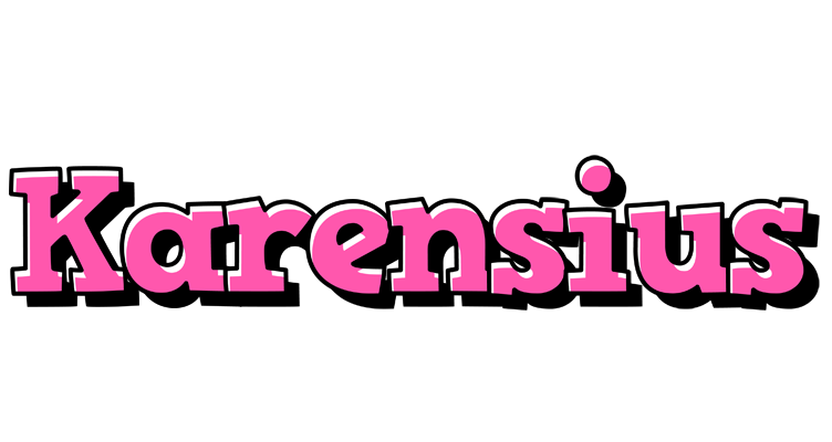 Karensius girlish logo