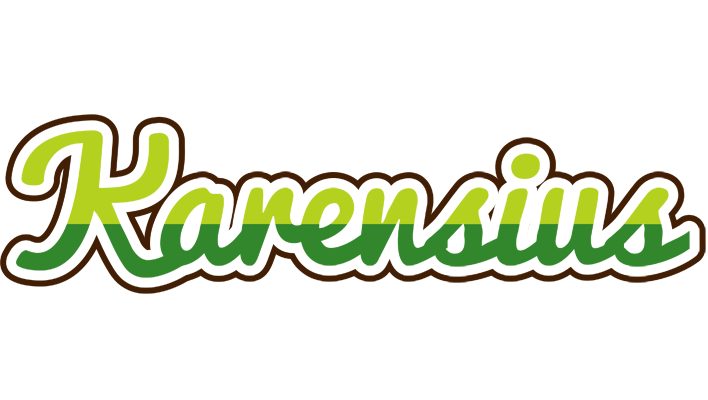 Karensius golfing logo
