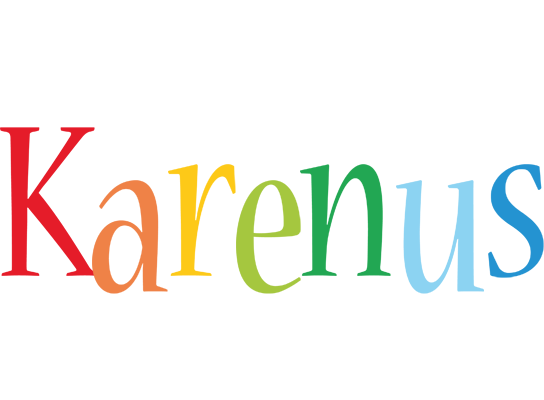 Karenus birthday logo