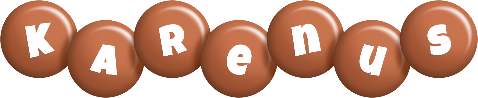 Karenus candy-brown logo