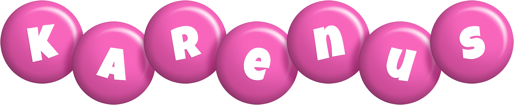 Karenus candy-pink logo