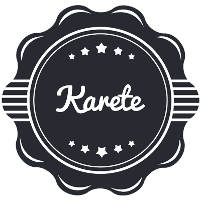 Karete badge logo