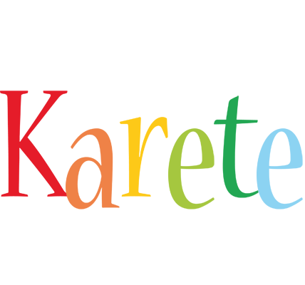 Karete birthday logo