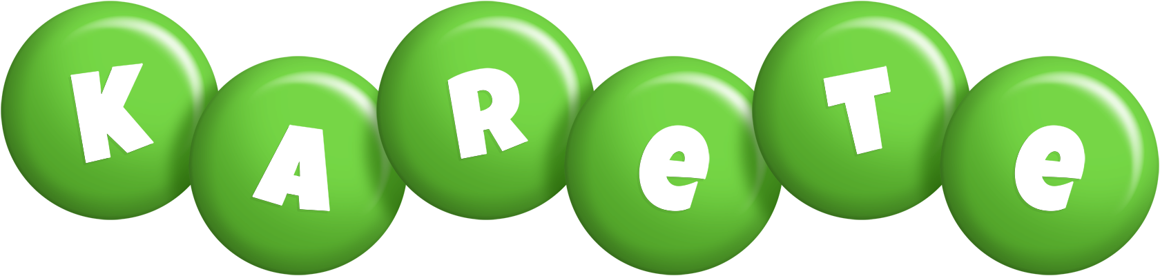 Karete candy-green logo