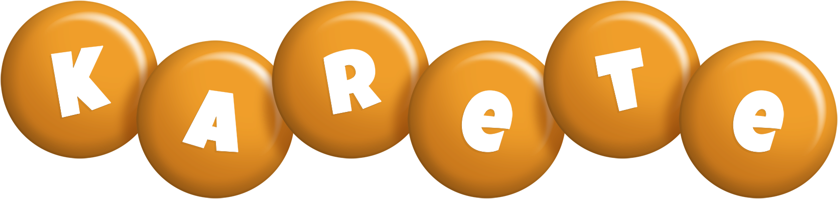 Karete candy-orange logo