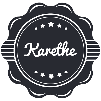 Karethe badge logo