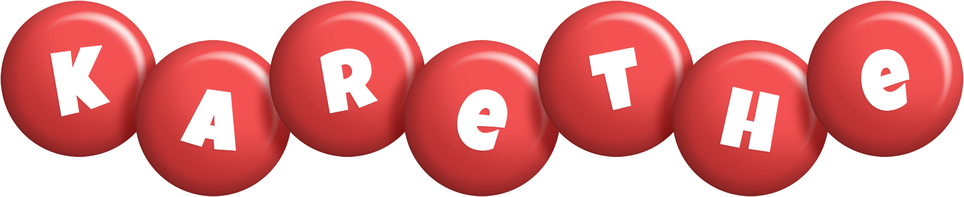 Karethe candy-red logo