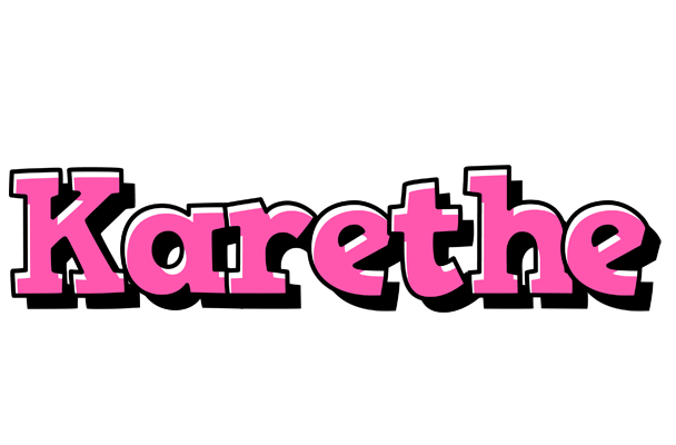 Karethe girlish logo