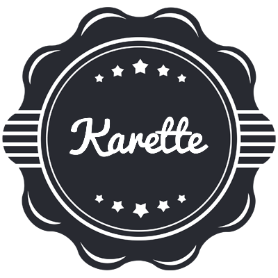 Karette badge logo