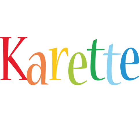 Karette birthday logo