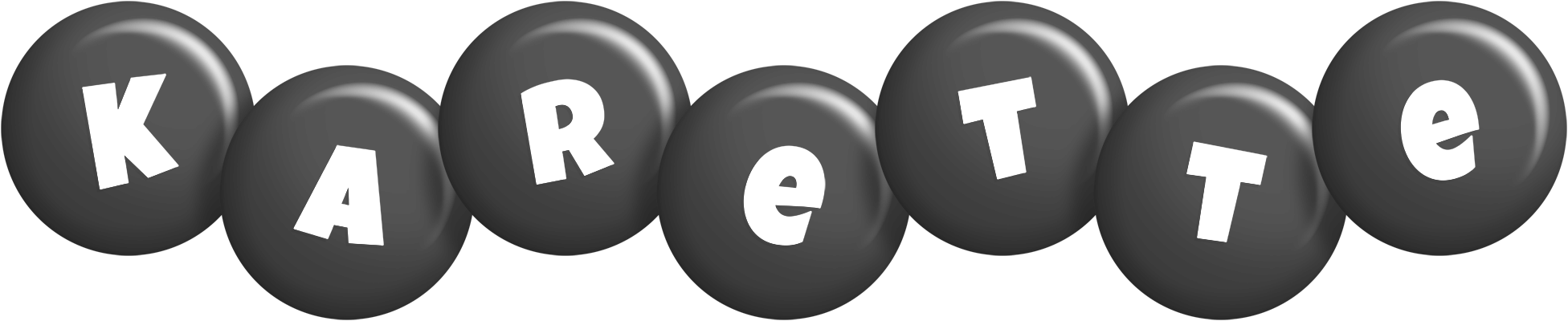 Karette candy-black logo