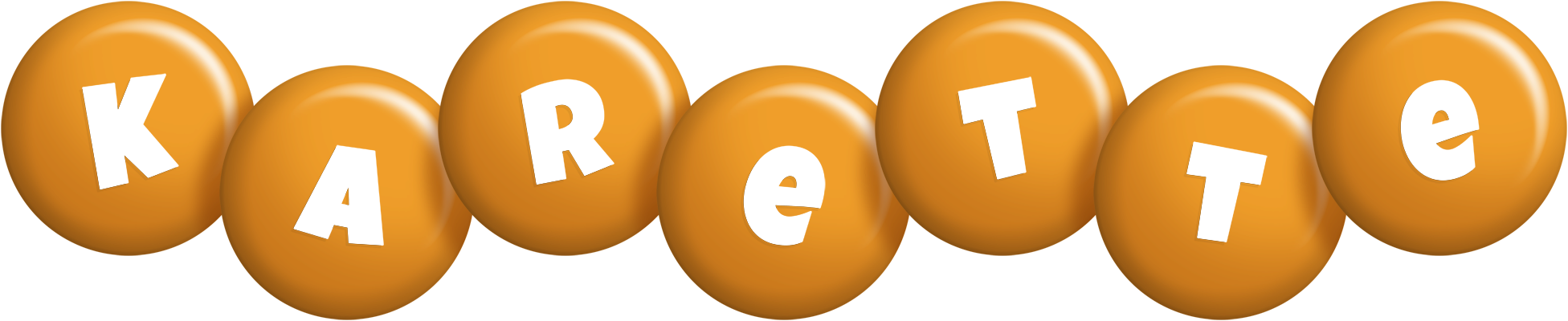 Karette candy-orange logo