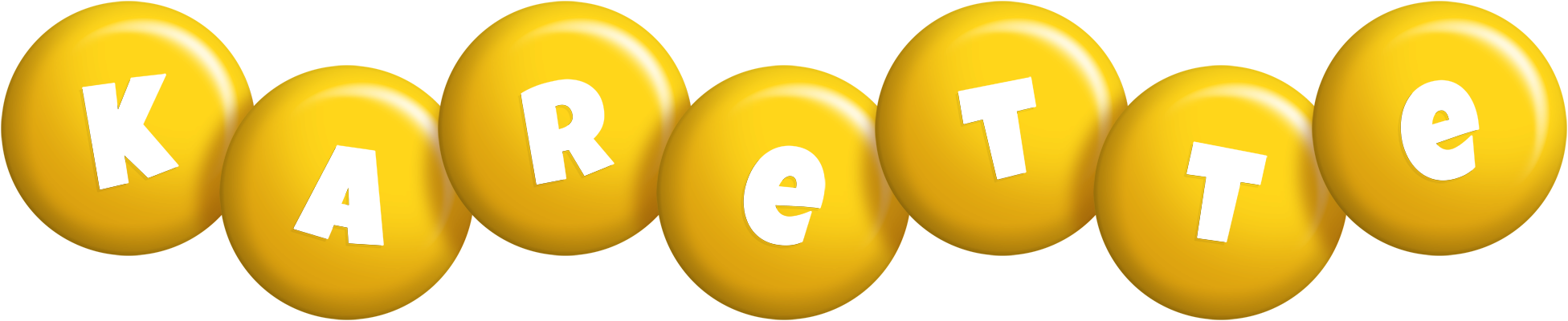 Karette candy-yellow logo