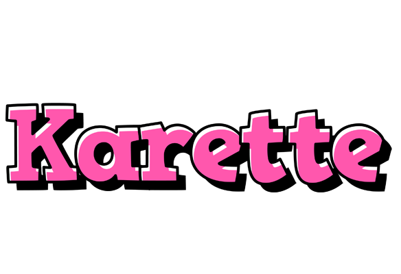 Karette girlish logo