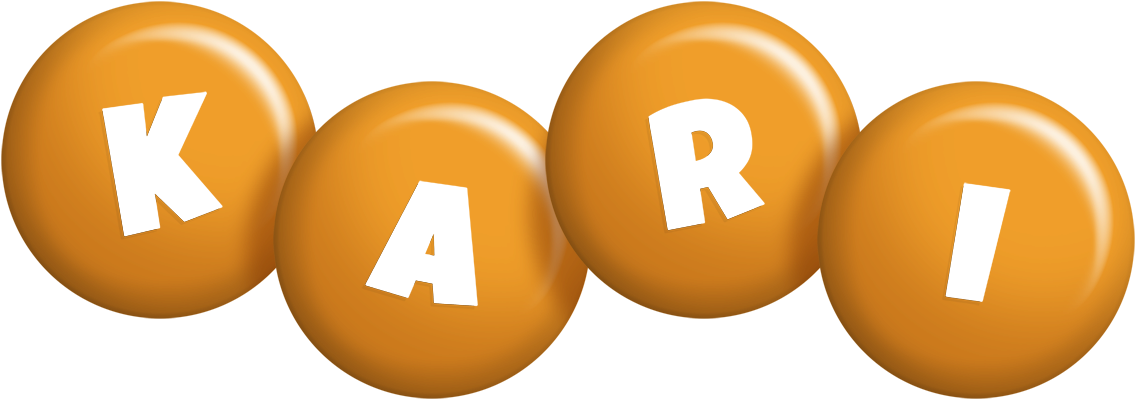Kari candy-orange logo