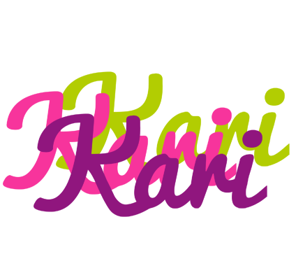 Kari flowers logo