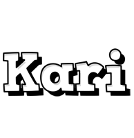 Kari snowing logo